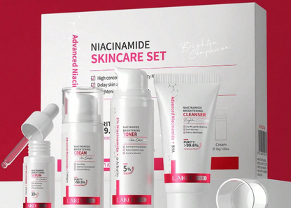 The Alder-Ash Niacinamide 4-Piece Skincare Set